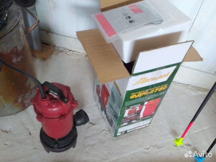 Дренажный фекальный насос