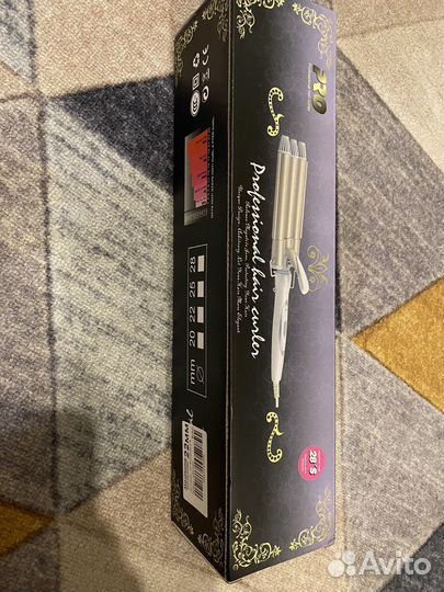 Плойка тройная для волос