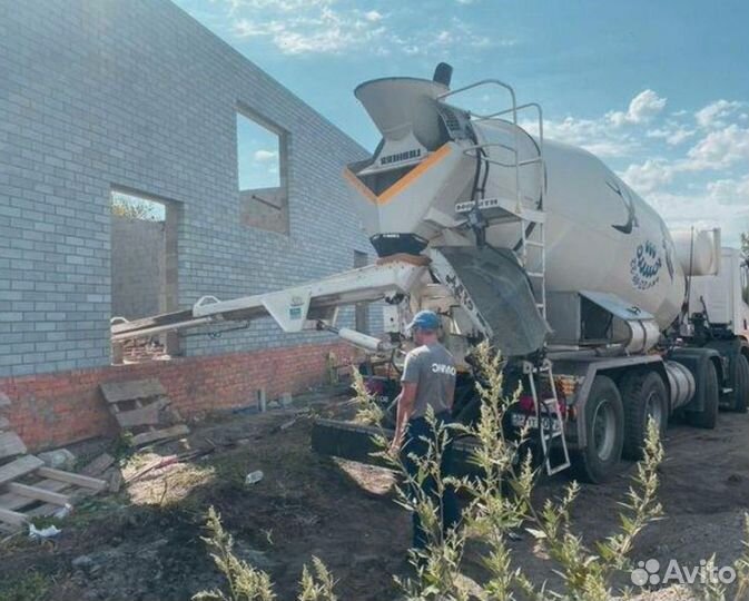 Бетон М200 (B15) для заливки фундамента дома