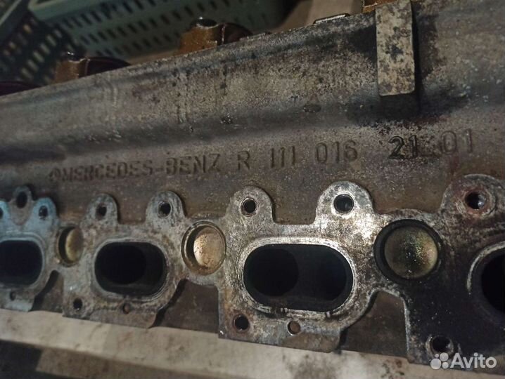 Головка блока мерседес 111 мотор с200 c180 w 202