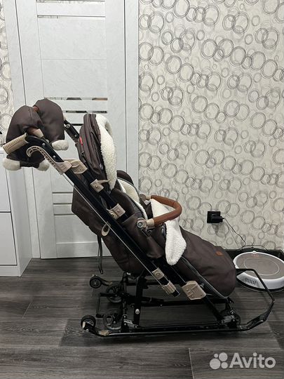 Санки коляска ника 7 8