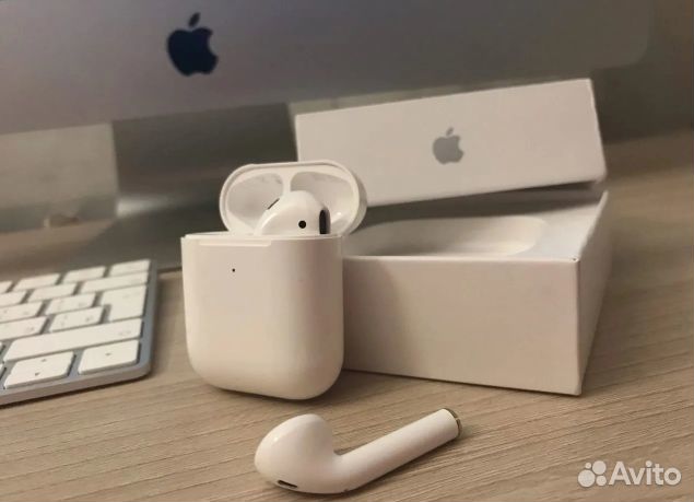 AirPods 2 Premium+ (Гарантия и Подарок)