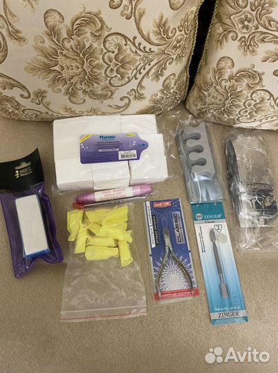 Набор для маникюра и педикюра (лампа led/uv)