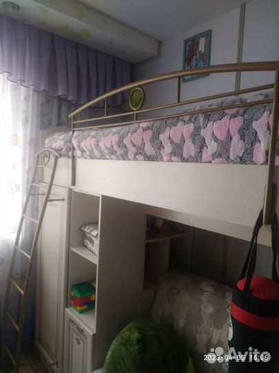 Детская кровать чердак 