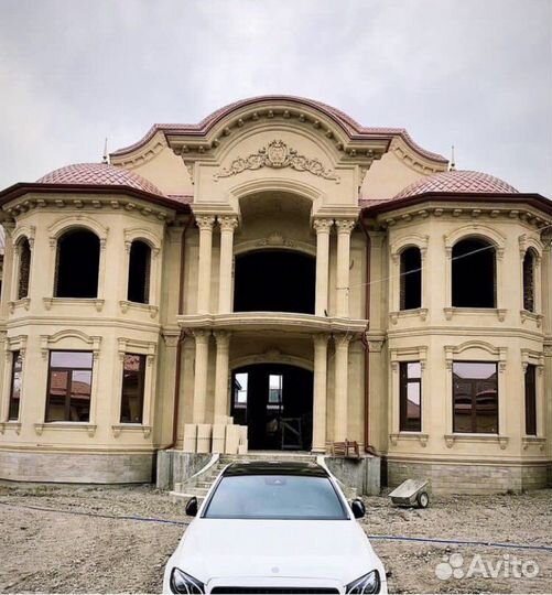 Облицовка дагестанским камнем