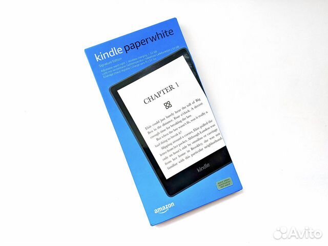 Kindle Paperwhite Signature 5 32GB зеленая + чехол объявление продам