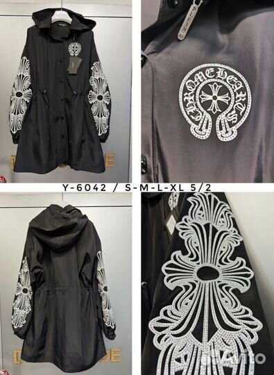 Платье Chrome Hearts с кристаллами спортшик