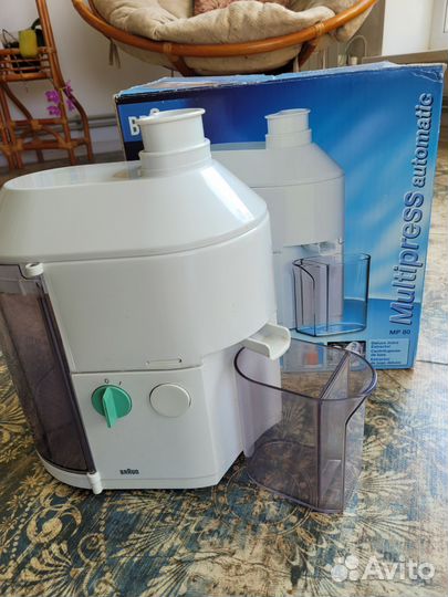 Центробежная соковыжималка Multiquick braun MP 80