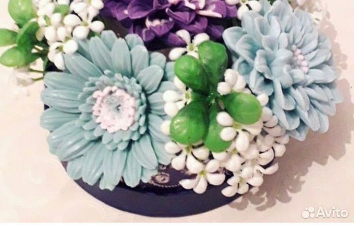 Силиконовая форма. форма для гипса бетона и мыла