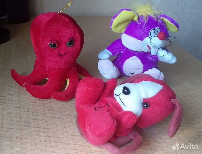 Мягкие игрушки пакетом