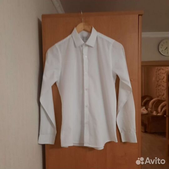 Рубашка на мальчика(школьная форма)