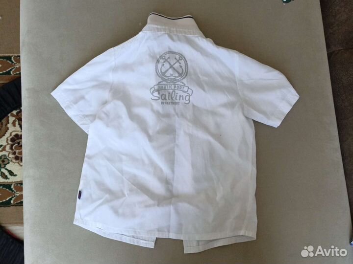 2 Рубашки для мальчика 110р и 116р