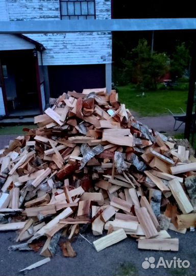 Дрова Береза навалом сухие в Выборге любого объема