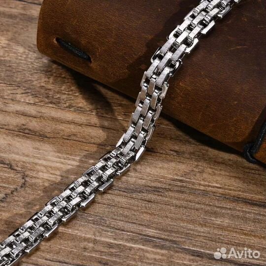Браслет унисекс из нержавеющей стали