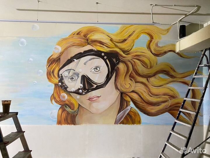 Услуги художника роспись стен