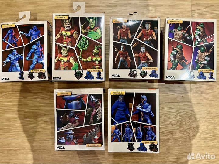 Фигурки neca черепашки ниндзя