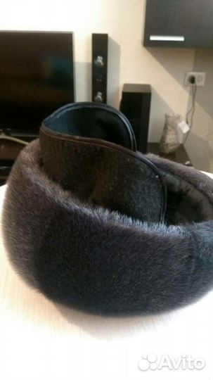 Шапка мужская из нерпы
