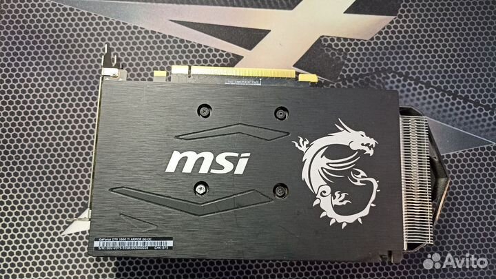 Видеокарта msi gtx 1660 ti