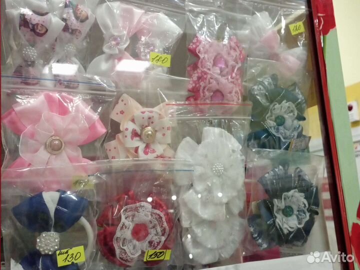 Резинки, заколки, повязки