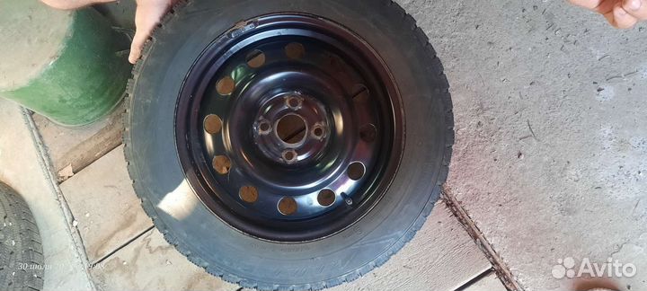 Колеса зимние 185 65 r15 на rio solaris