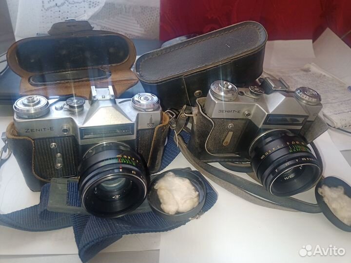 Пленочный фотоаппарат зенит Е