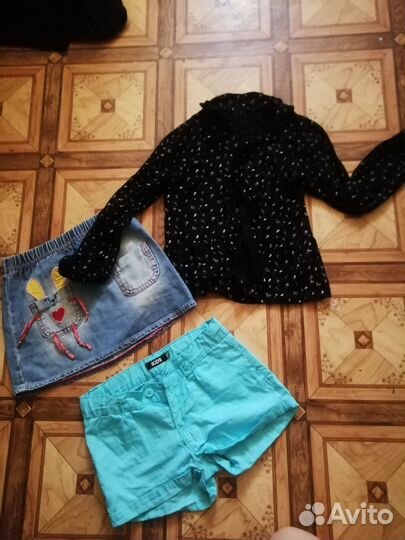 Вещи на девочку пакетом, 116-122р