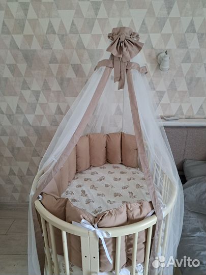 Бортики и балдахин