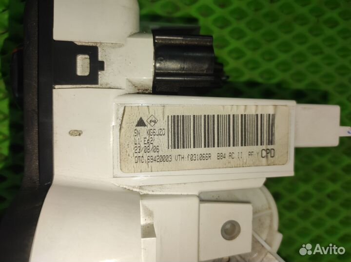 Блок управления климатом Renault Megane 2