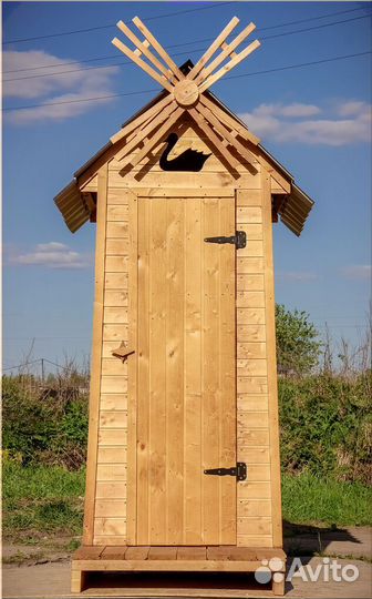 Дачный туалет с установкой ART133