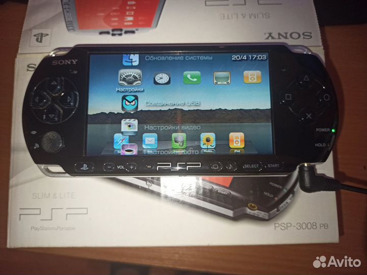 Sony PSP-3008 прошитая