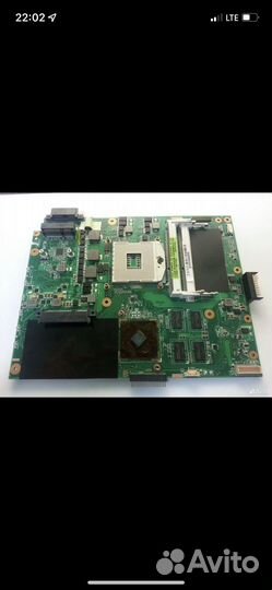 Материнская плата asus a52j