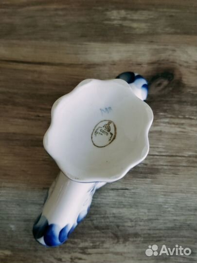 Салфетница гжель фарфор