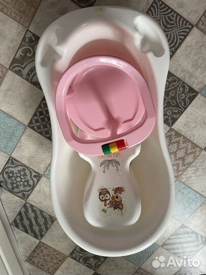 Ванночка для купания и сиденье