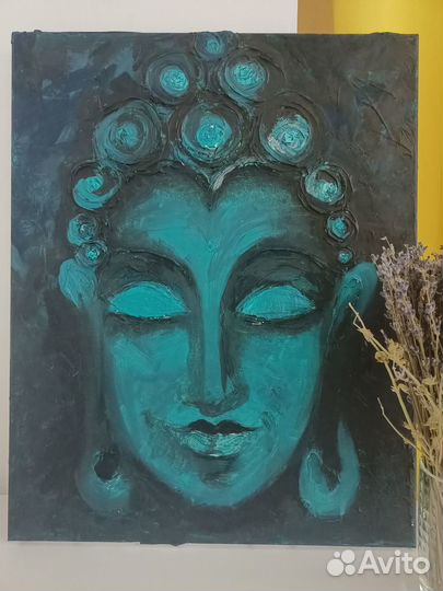 Картина Будда акрил