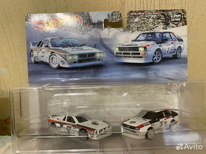 Hot Wheels Lancia Rally 037 & Audi Sport Quattro
