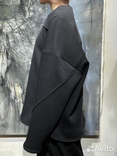 Тёплый свитшот - Оверсайз-S