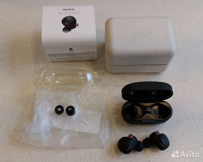 Sony WF1000XM4BM Black беспроводные наушники