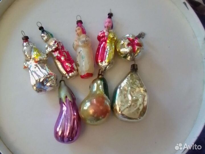 Ёлочные игрушки СССР