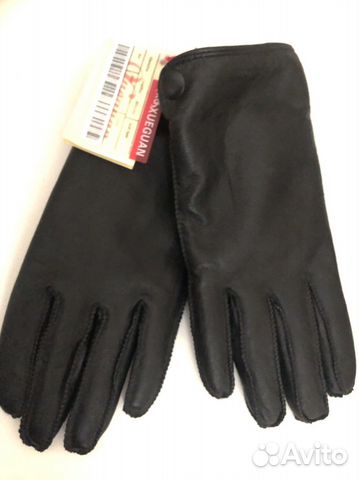 Перчатки кожаные