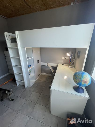 Кровать чердак IKEA стува