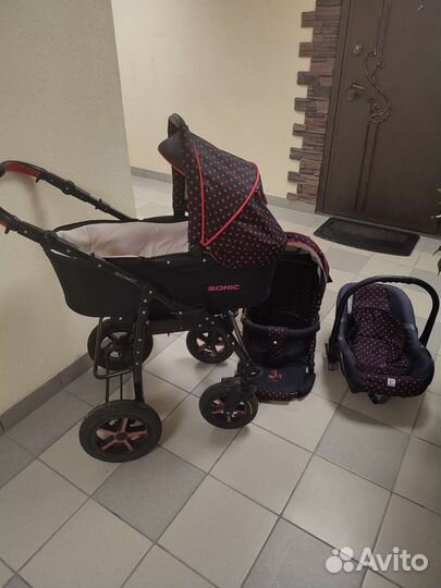 Коляска 3 в 1 верди соник