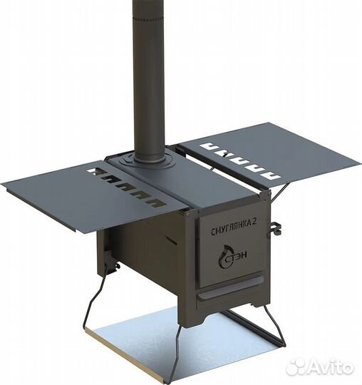 Печь буржуйка отопительная походная для палатки