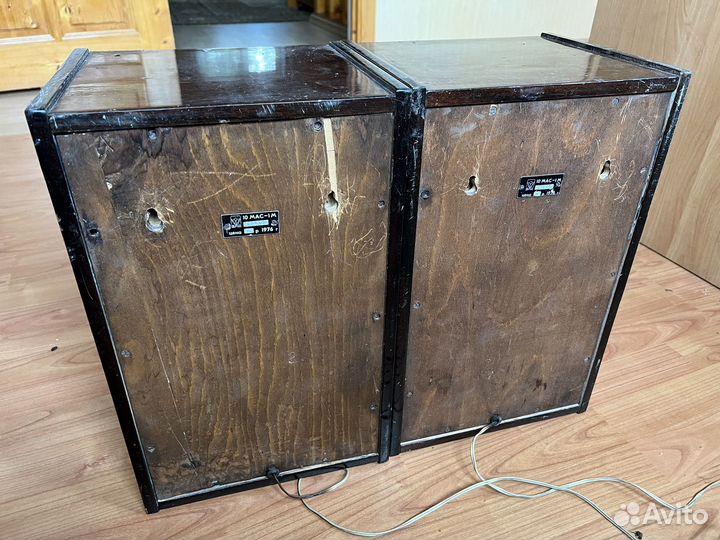 Акустические колонки 10мас 1м СССР