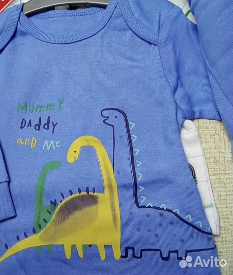 Пижама для мальчика 74 80 86 92 Mothercare