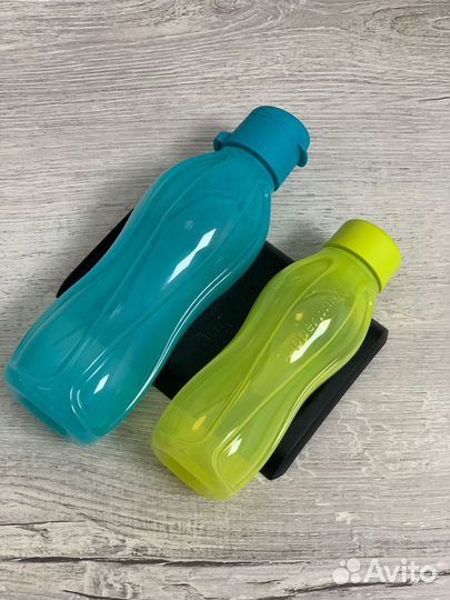 Эко-бутылки и подставка Tupperware