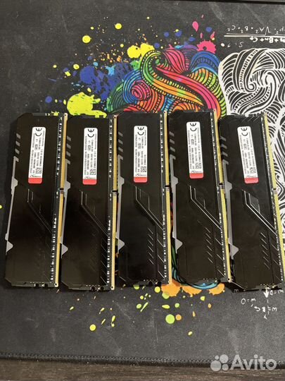 DDR 4 16GB Kingston HyperX Fury RGB