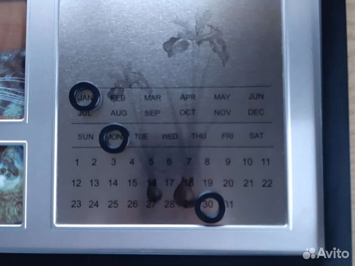 Фото рамка с календарём