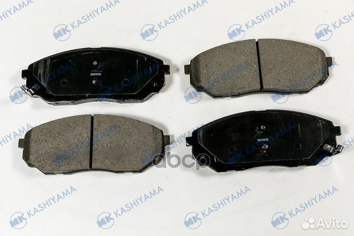 Колодки тормозные дисковые передние D11130MH MK