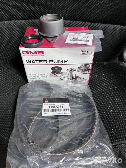 Ремень грм оригинал лансер 9 4g18 комплект