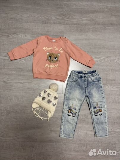 Пакет одежды для девочки